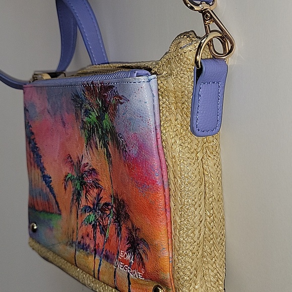 LEOMA LOVEGROVE TROPICAL PALM TREE CROSSBODY BAG - Picture 5 of 15